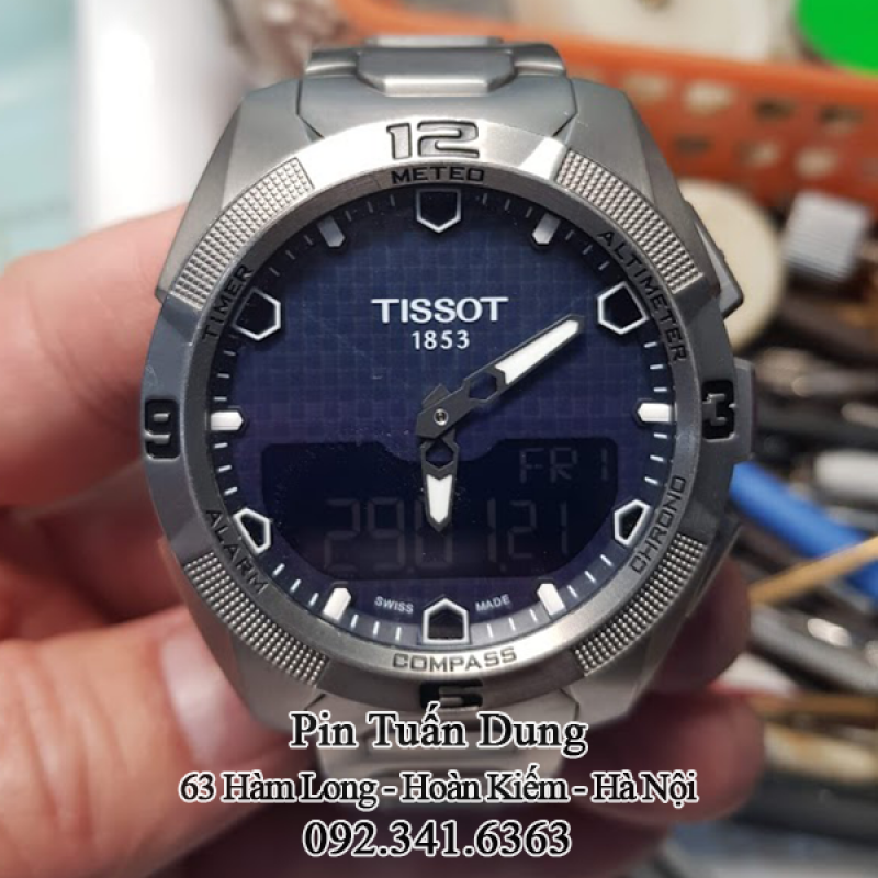 Thay pin s c ng h eo tay TISSOT T0914204404100 Pin Tu n Dung